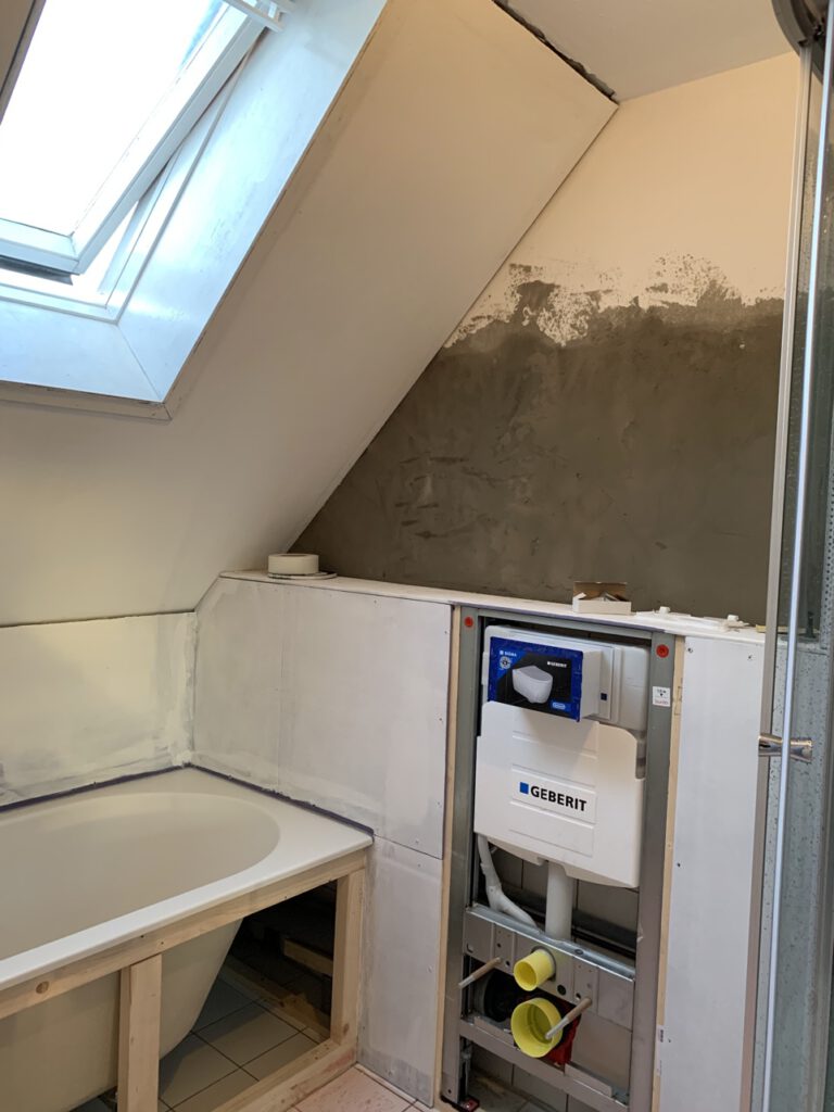 Badkamer renovatie